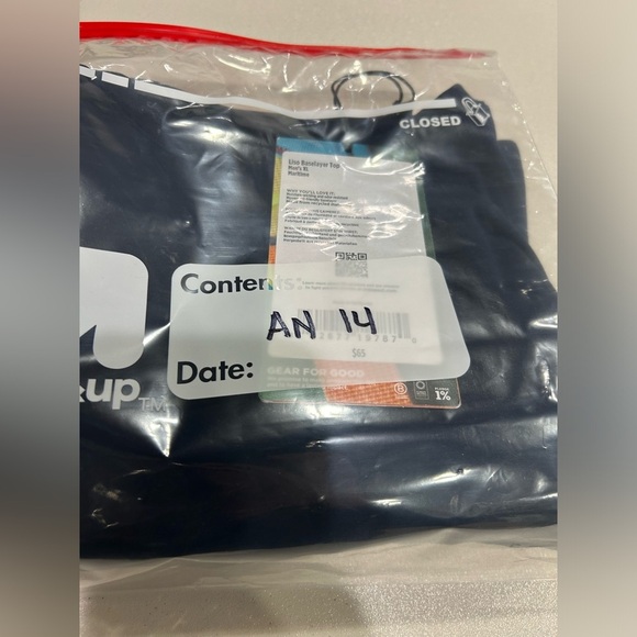 Cotopaxi Men's XL Liso Baselayer Top Long-Sleeve Shirt Maritime Navy Blue NWT - Picture 10 of 10